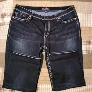 Silver Jeans Capri Pants 22 Plus Size